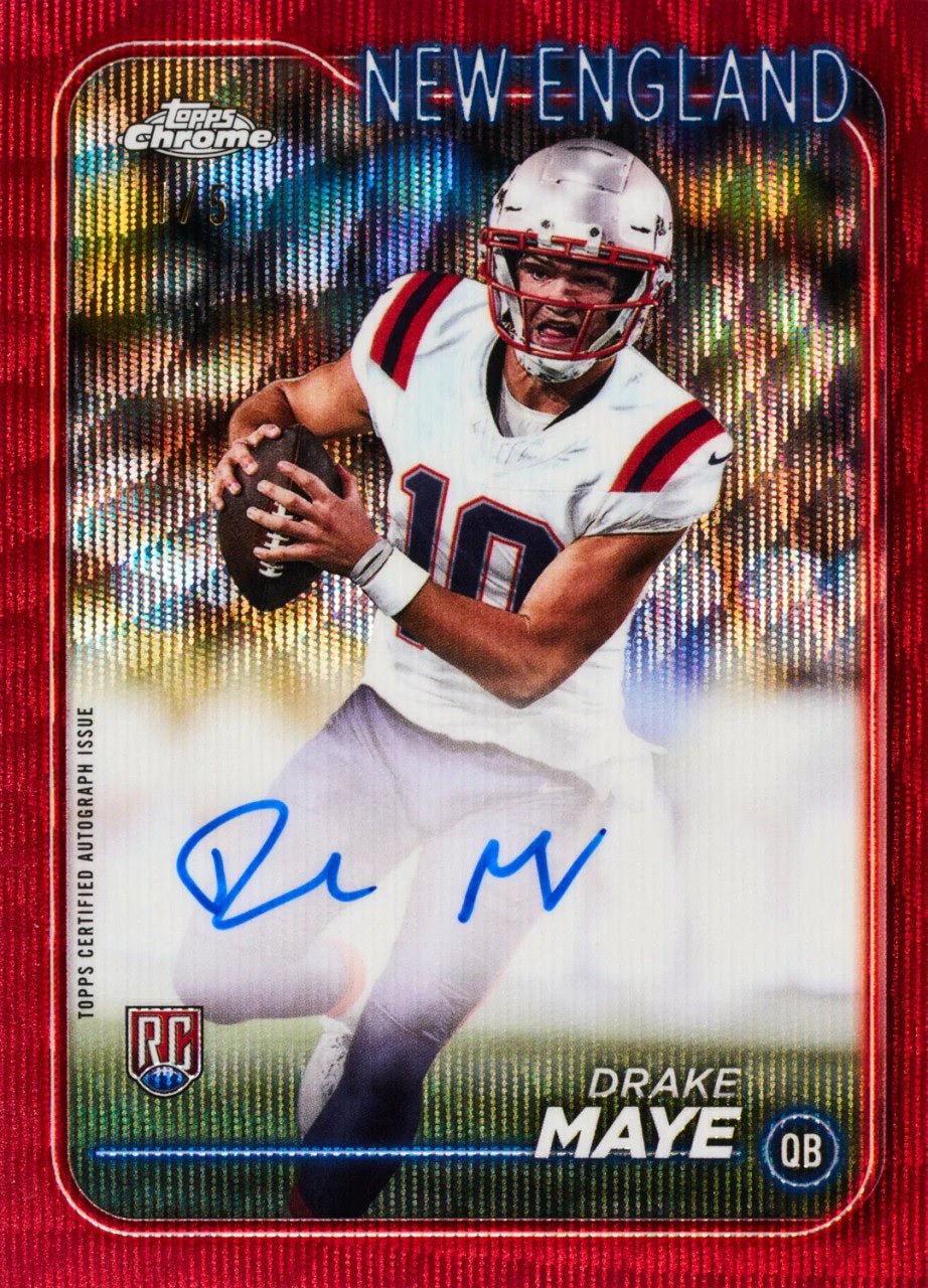 2024 TOPPS CHROME FOOTBALL HOBBY BOX - GamesLand Canada