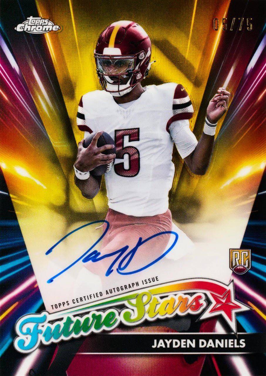 2024 TOPPS CHROME FOOTBALL HOBBY BOX - GamesLand Canada