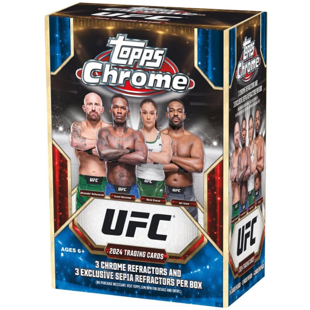2024 Topps Chrome UFC Value Box - GamesLand Canada