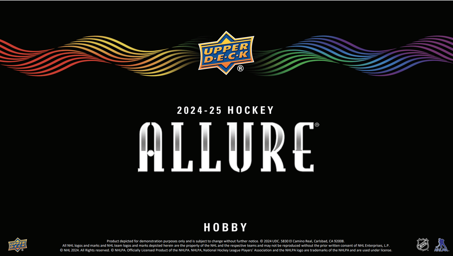 2024/25 Upper Deck Allure Hockey Hobby Box - GamesLand Canada