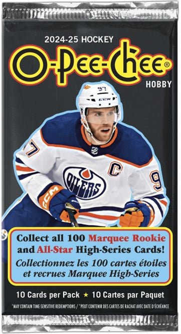 2024/25 Upper Deck O - Pee - Chee Hockey Hobby Box Pack (1 Random Pack) - GamesLand Canada