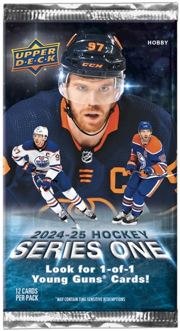 2024/25 Upper Deck Series 1 Hockey Hobby Pack (1 Random Pack) - GamesLand Canada