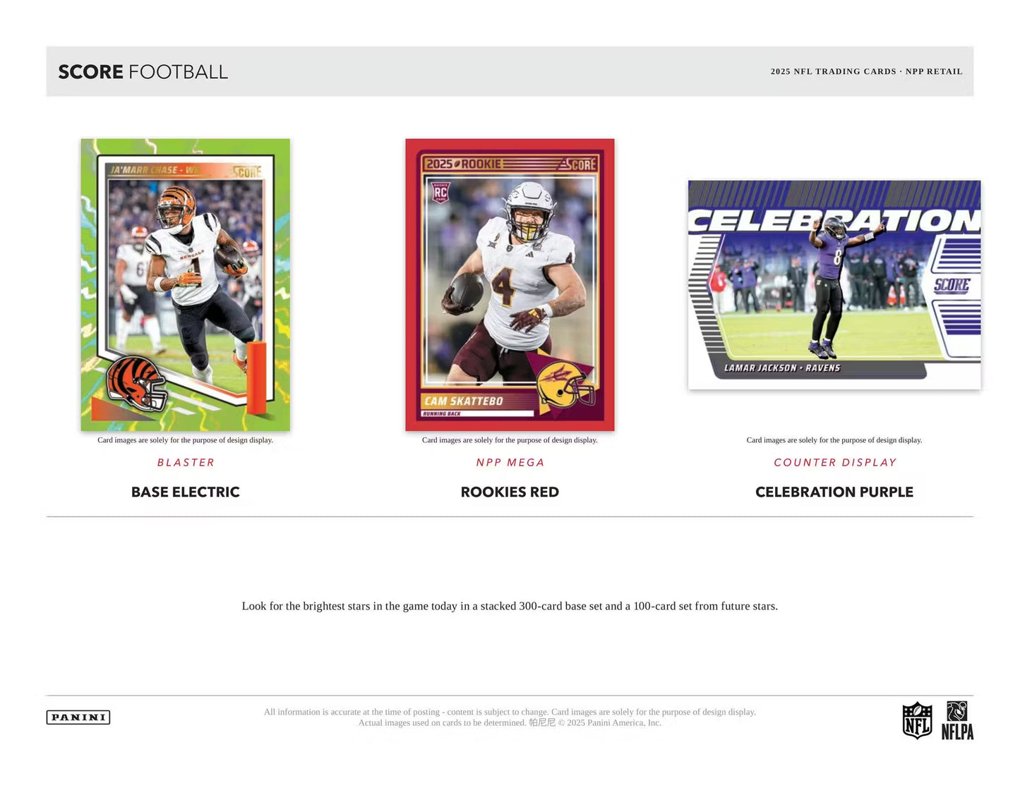 2025 Panini Score Football Mega Box