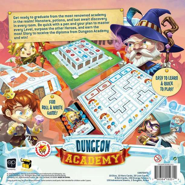 DUNGEON ACADEMY GAME