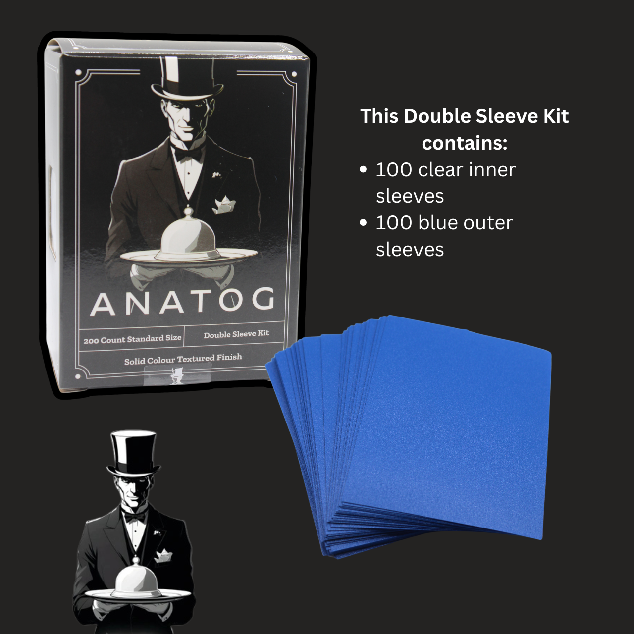 ANATOG Double Sleeve Kit - Blue
