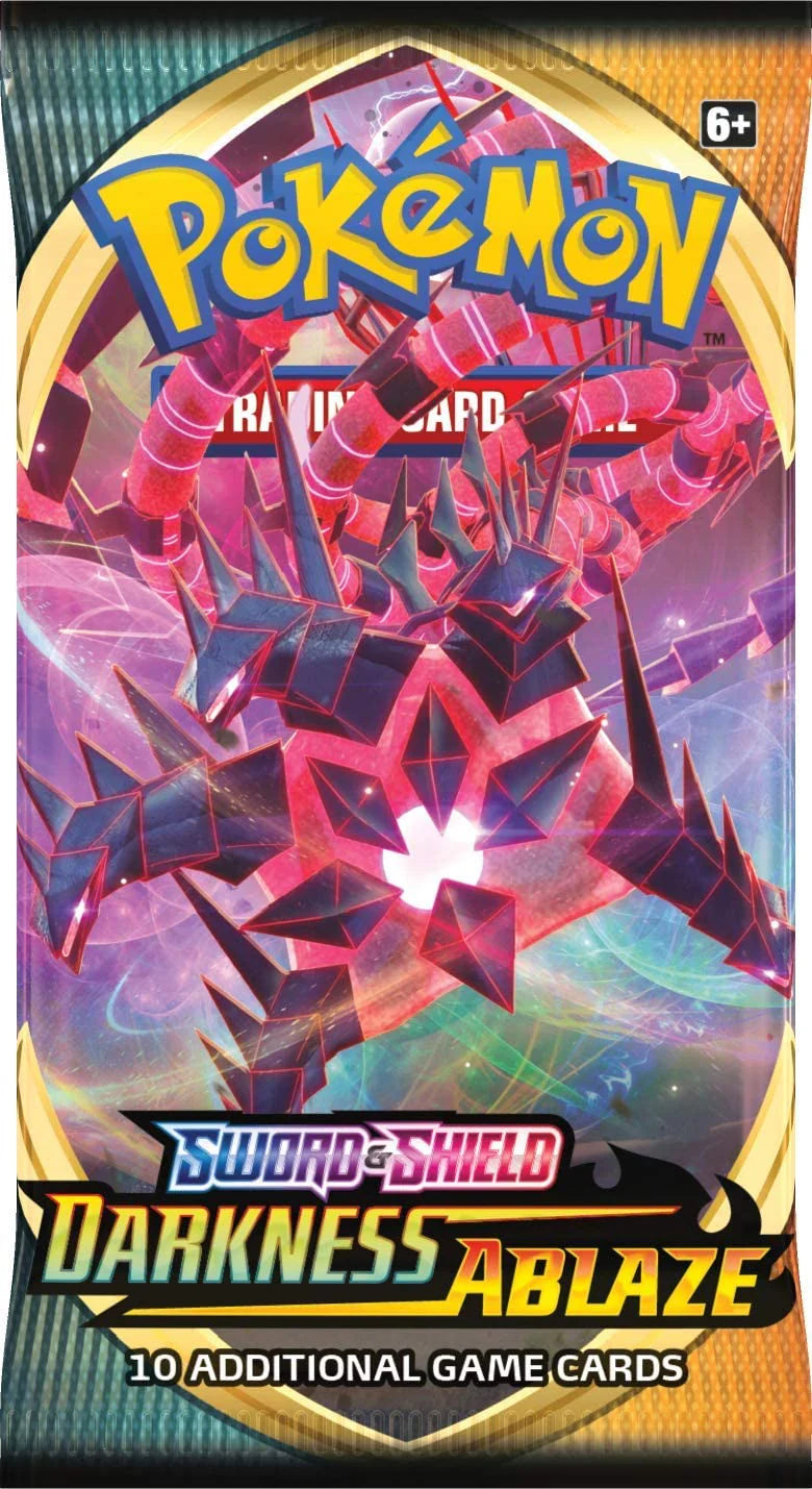 Pokemon TCG: Sword & Sheild: Darkness Ablaze Booster pack (1 random pack)