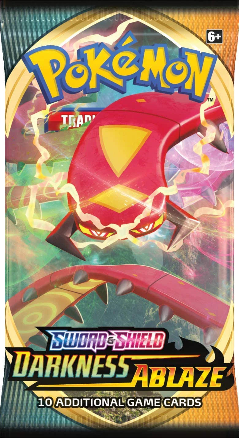 Pokemon TCG: Sword & Sheild: Darkness Ablaze Booster pack (1 random pack)