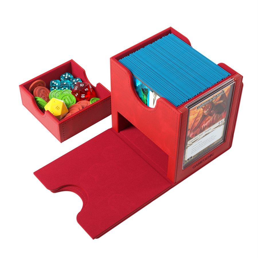Gamegenic Deck Box: Sidekick Pro XL: Red