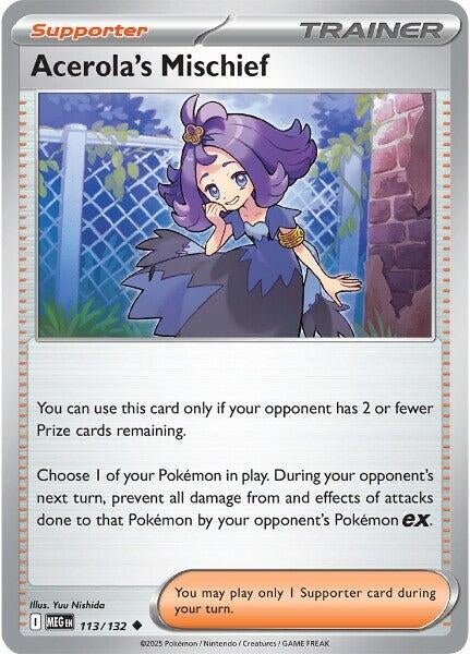 Acerola's Mischief (113/132) (ME01: Mega Evolution) (MEG) - GamesLand Canada