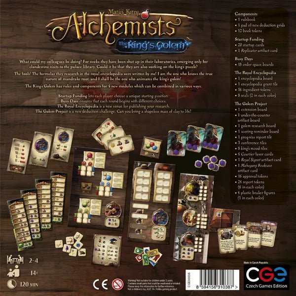 ALCHEMISTS: THE KING'S GOLEM - GamesLand Canada