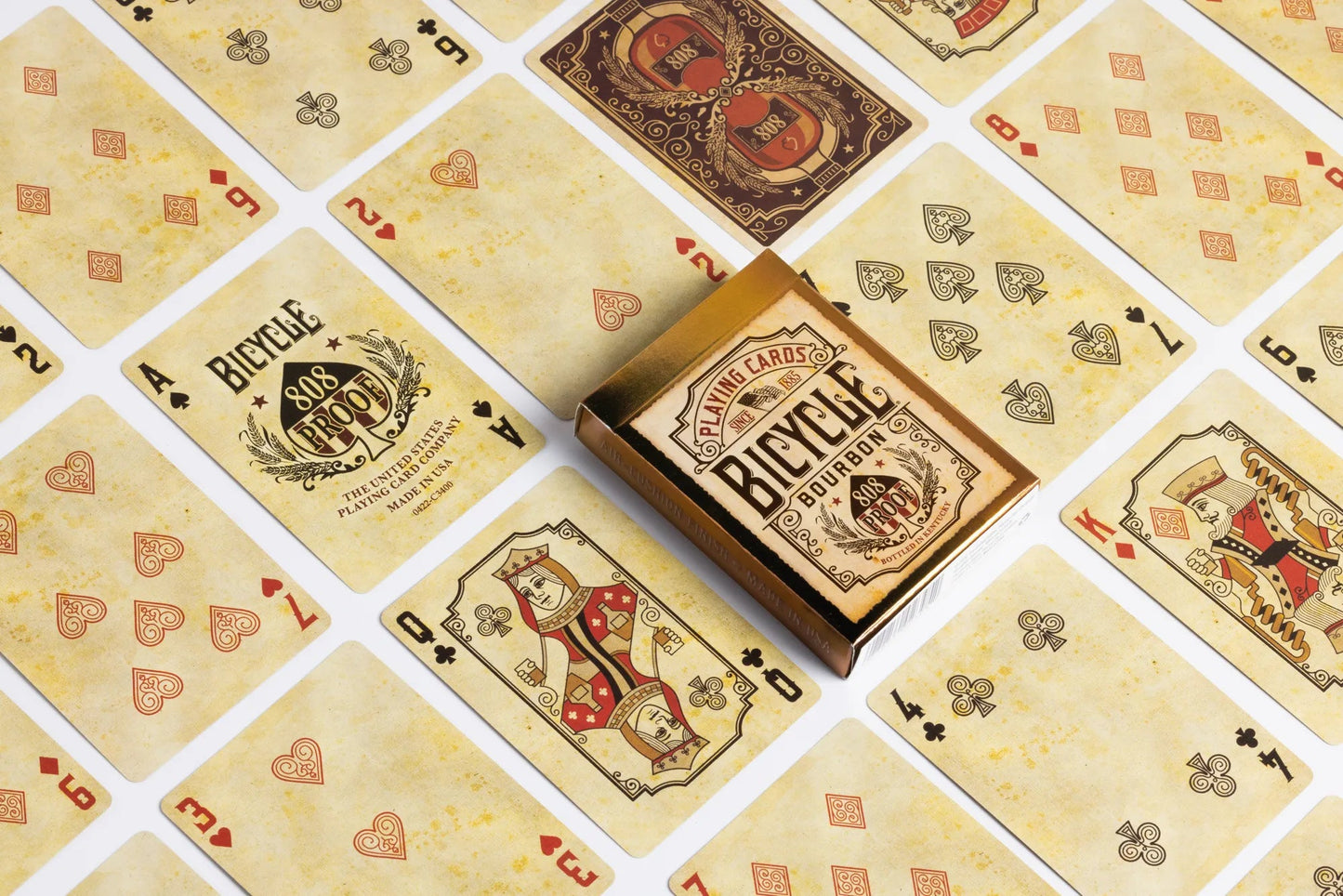 Bicycle Bourbon Playing Cards - GamesLand Canada