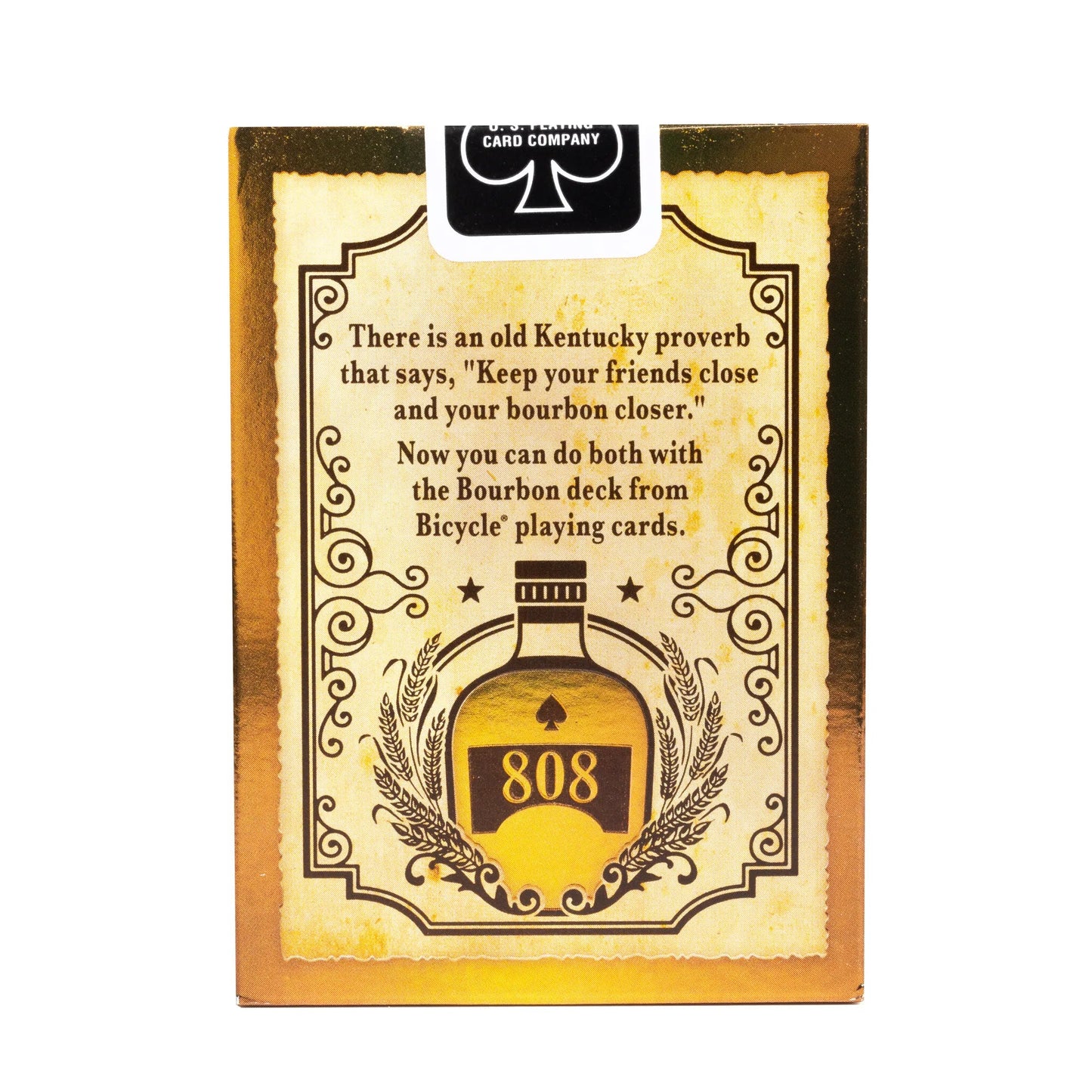 Bicycle Bourbon Playing Cards - GamesLand Canada