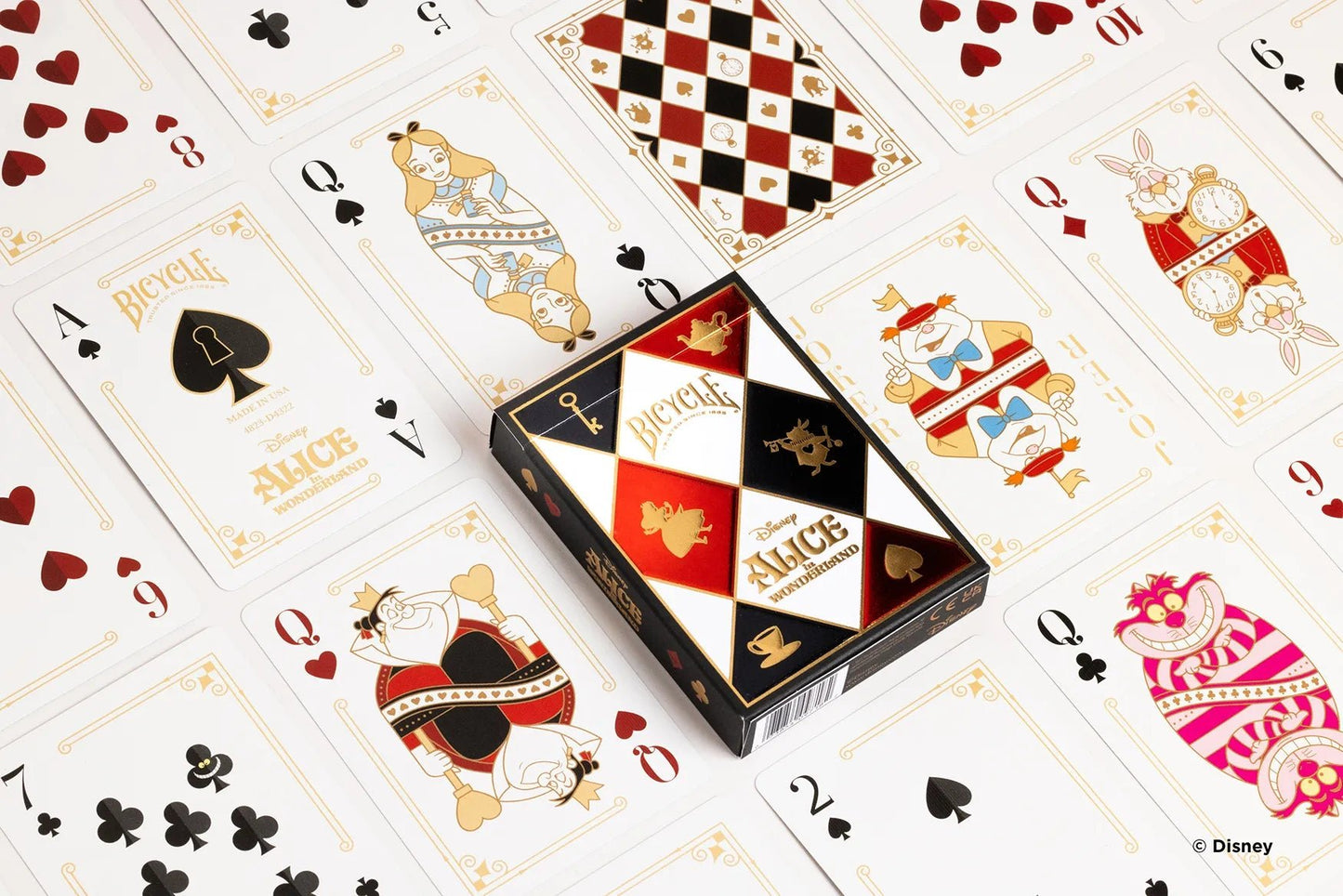 BICYCLE Disney Alice in Wonderland Inspired Playing Cards - GamesLand Canada