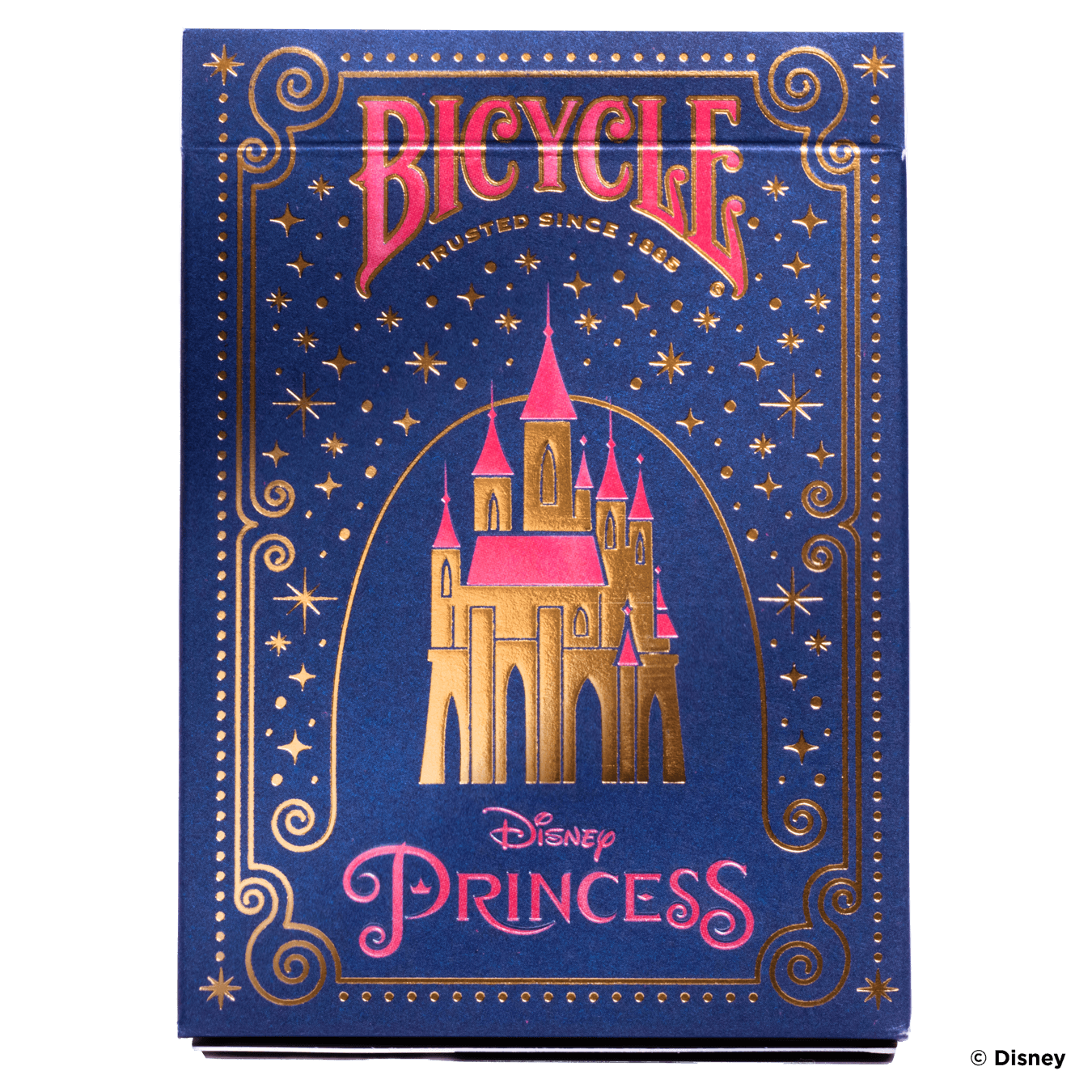 BICYCLE Disney Princess Inspired Playing Cards - Navy - GamesLand Canada