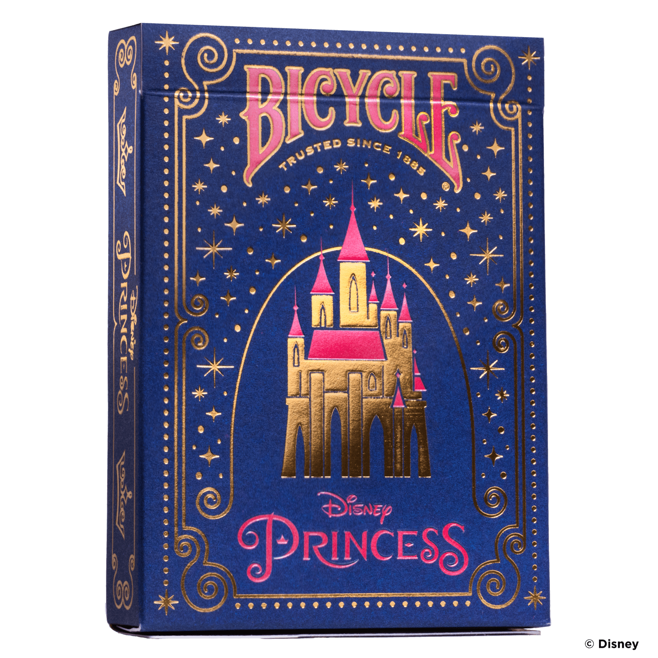 BICYCLE Disney Princess Inspired Playing Cards - Navy - GamesLand Canada