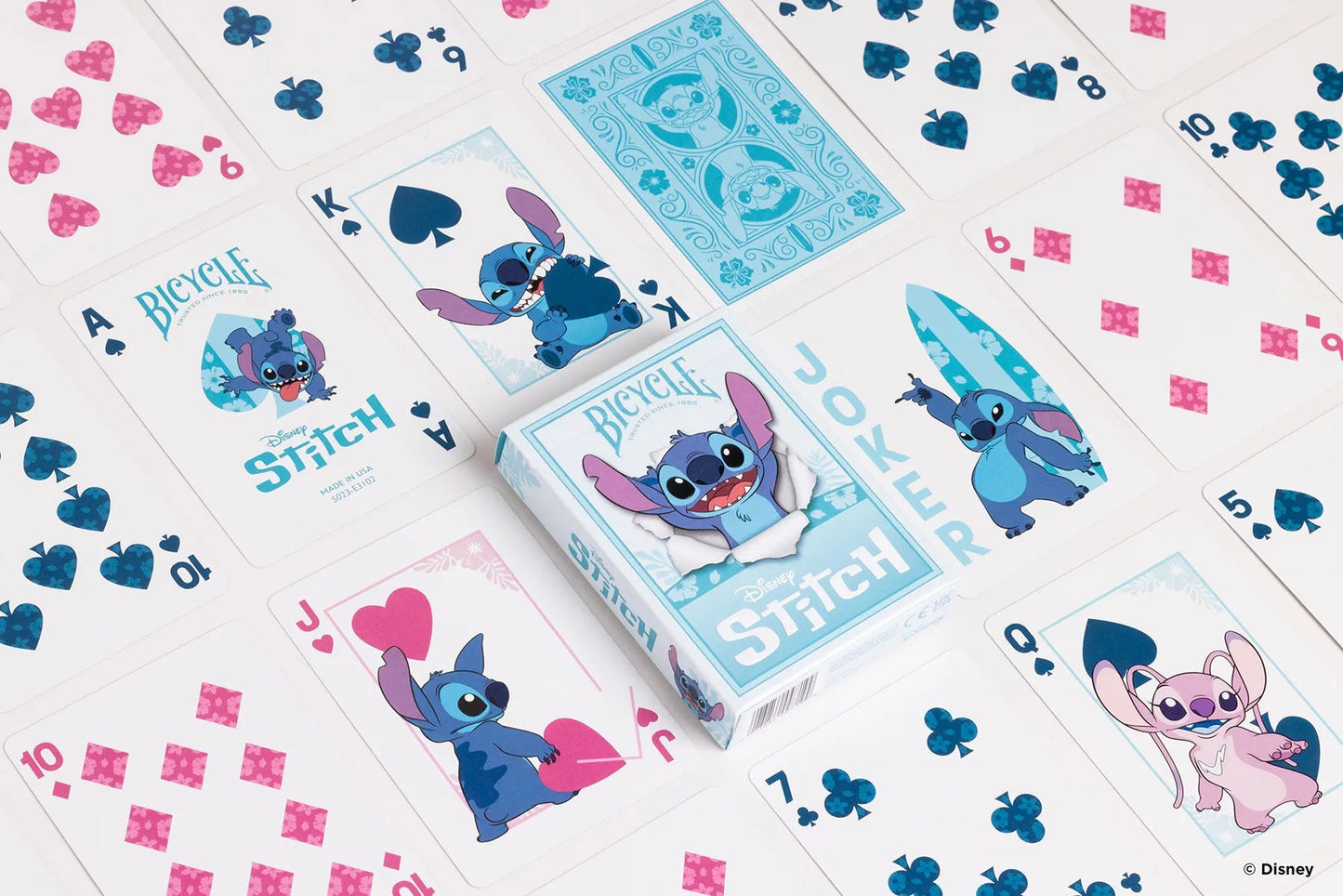 BICYCLE Disney Stitch Inspired Playing Cards - GamesLand Canada