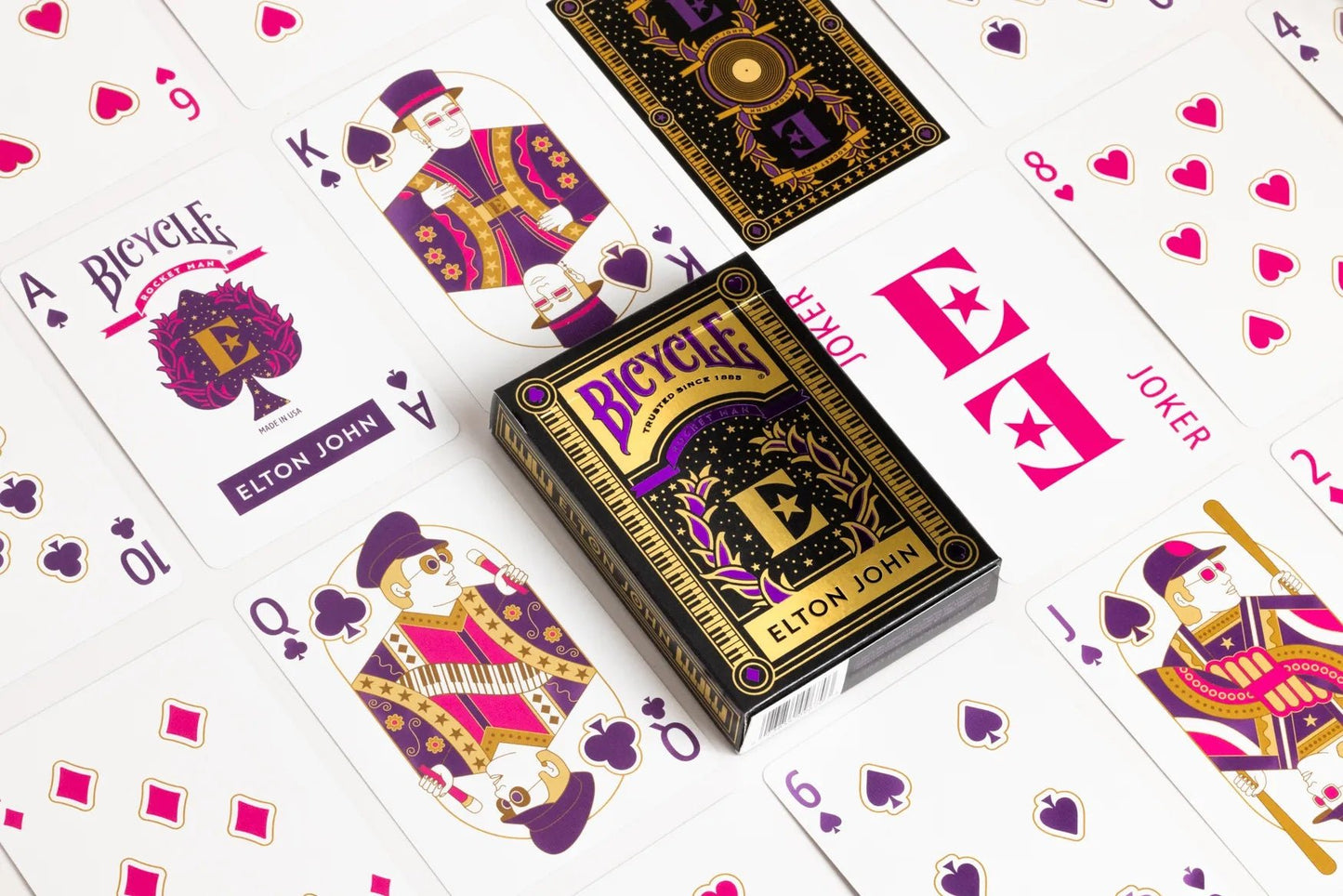 Bicycle Elton John Playing Cards - GamesLand Canada