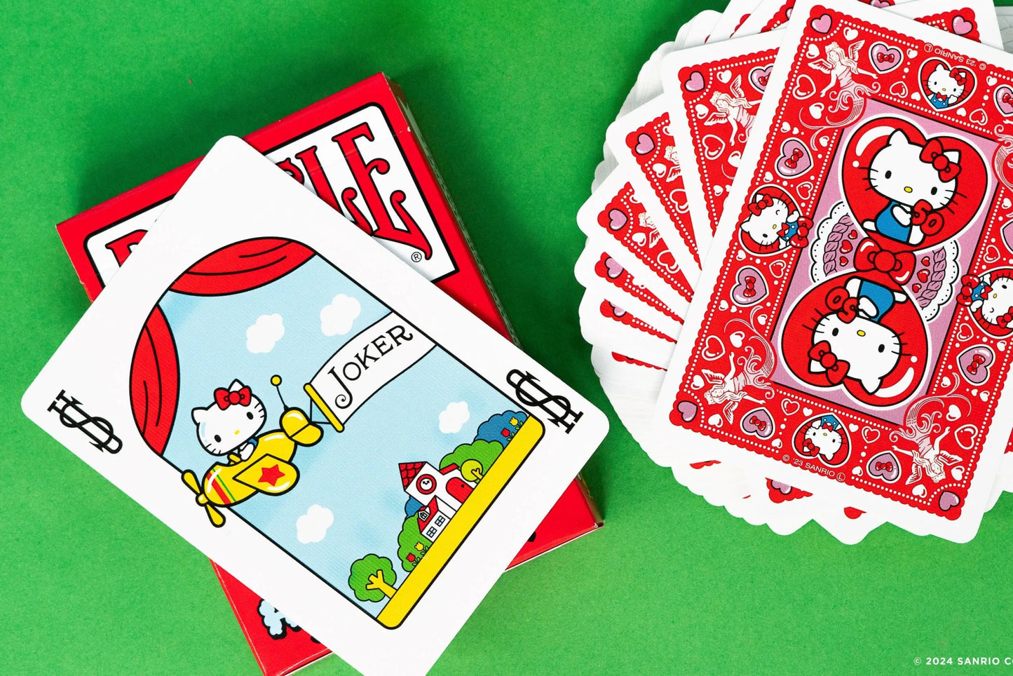 Bicycle Hello Kitty 50th Anniversary Playing Cards - GamesLand Canada