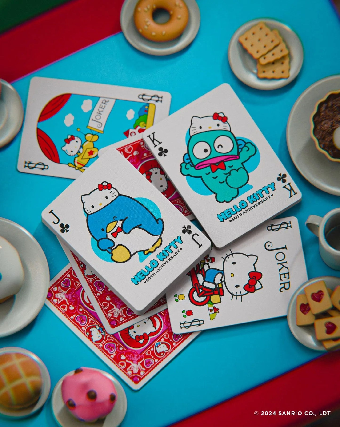 Bicycle Hello Kitty 50th Anniversary Playing Cards - GamesLand Canada