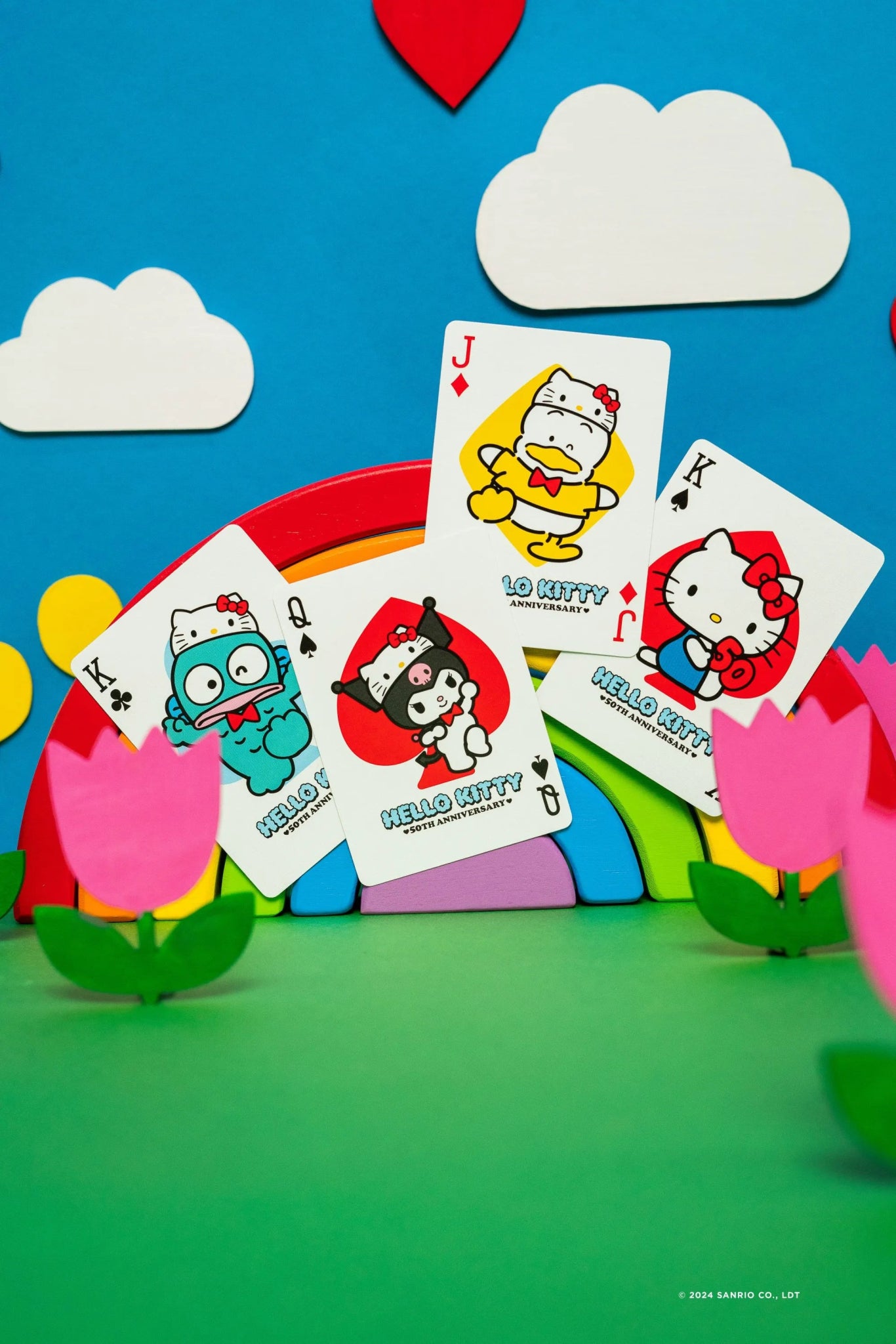 Bicycle Hello Kitty 50th Anniversary Playing Cards - GamesLand Canada