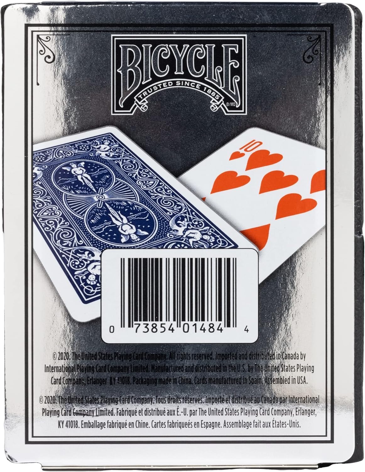 Bicycle Plastic Dura - Flex Prestige Playing Cards - Blue - GamesLand Canada