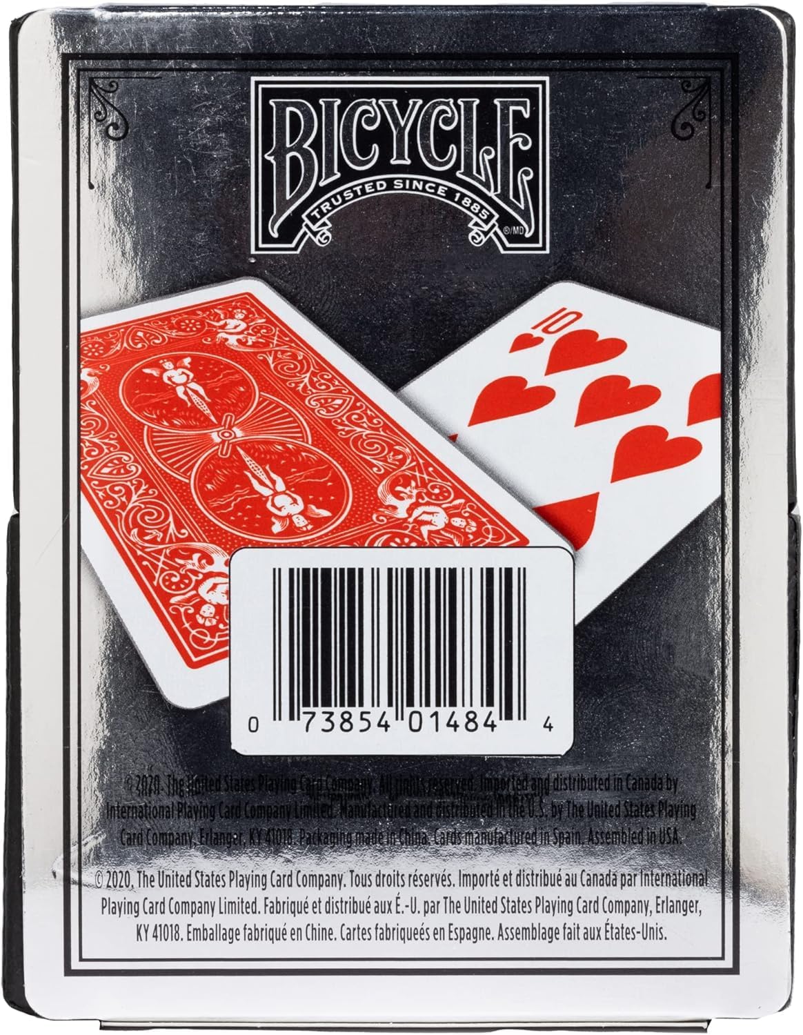 Bicycle Plastic Dura - Flex Prestige Playing Cards - Red - GamesLand Canada