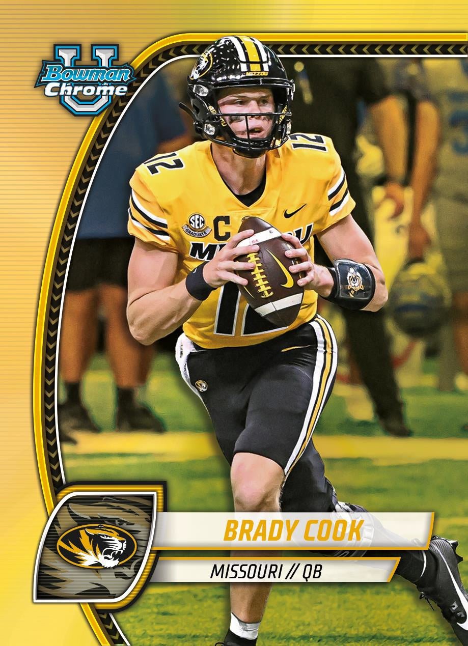 BOWMAN CHROME UNIVERSITY FOOTBALL 2024 HOBBY BOX - GamesLand Canada