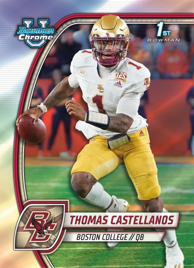 BOWMAN CHROME UNIVERSITY FOOTBALL 2024 HOBBY BOX - GamesLand Canada