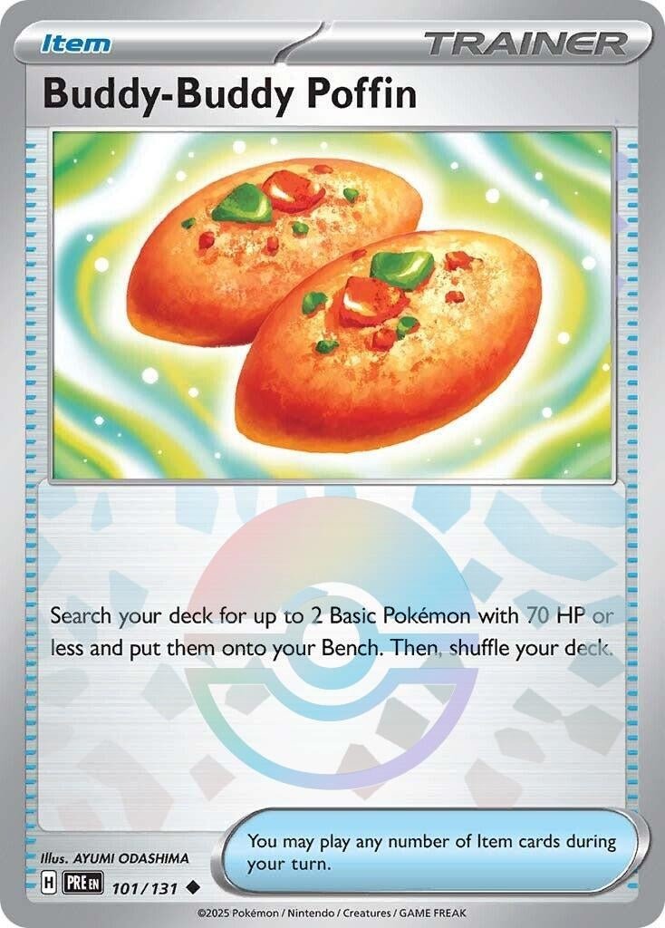 Buddy - Buddy Poffin (101/131) (SV: Prismatic Evolutions) (PRE) - GamesLand Canada