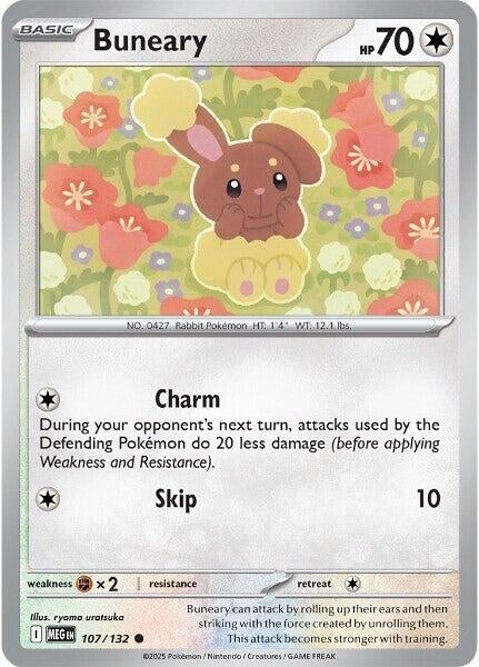 Buneary (107/132) (ME01: Mega Evolution) (MEG) - GamesLand Canada