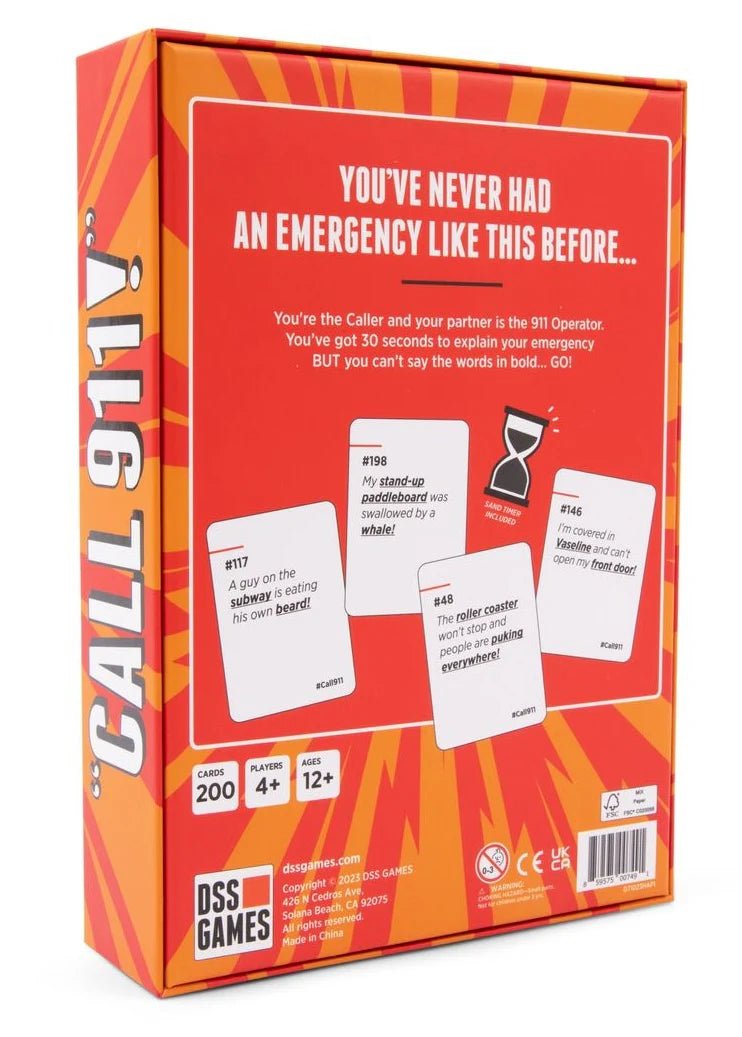 Call 911! A Game of Unexpected Emergencies - GamesLand Canada