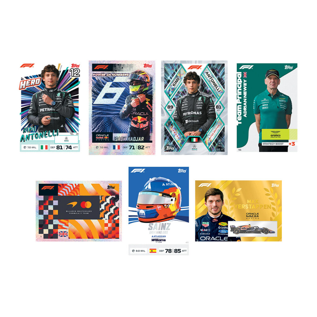 2026 TOPPS TURBO ATTAX FORMULA 1 CARDS – MEGA TIN