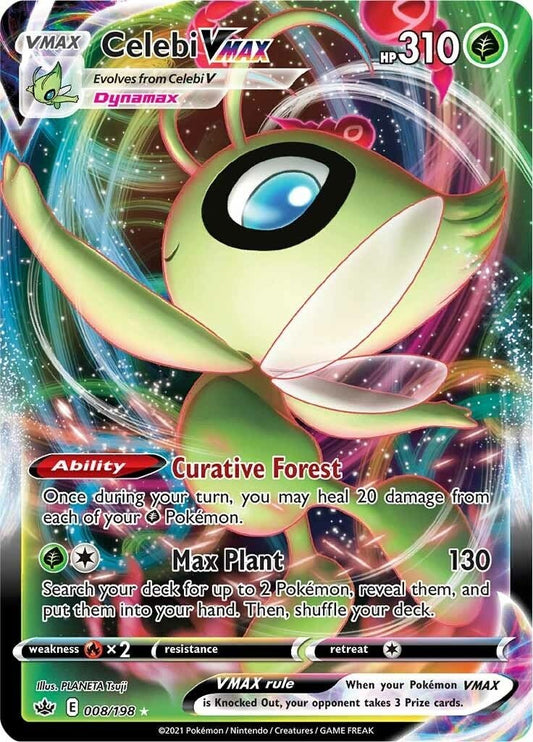 Celebi VMAX (008/198) (SWSH06) - GamesLand Canada