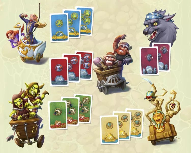 CRAZY KARTS BOARD GAME - GamesLand Canada