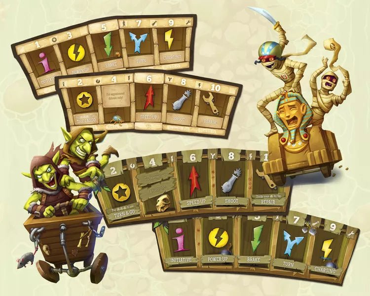 CRAZY KARTS BOARD GAME - GamesLand Canada
