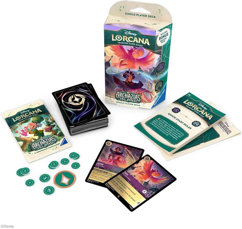 DISNEY LORCANA ARCHAZIA’S ISLAND STARTER DECK (1 RANDOM DECK) - GamesLand Canada