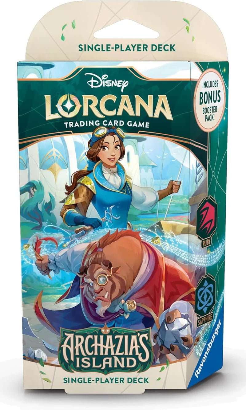 DISNEY LORCANA ARCHAZIA’S ISLAND STARTER DECK (1 RANDOM DECK) - GamesLand Canada