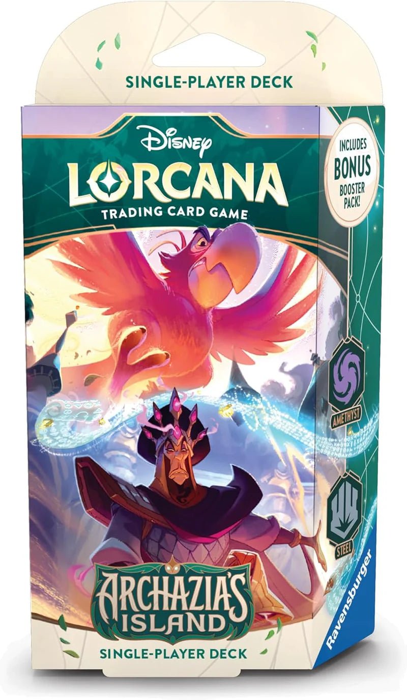 DISNEY LORCANA ARCHAZIA’S ISLAND STARTER DECK (1 RANDOM DECK) - GamesLand Canada