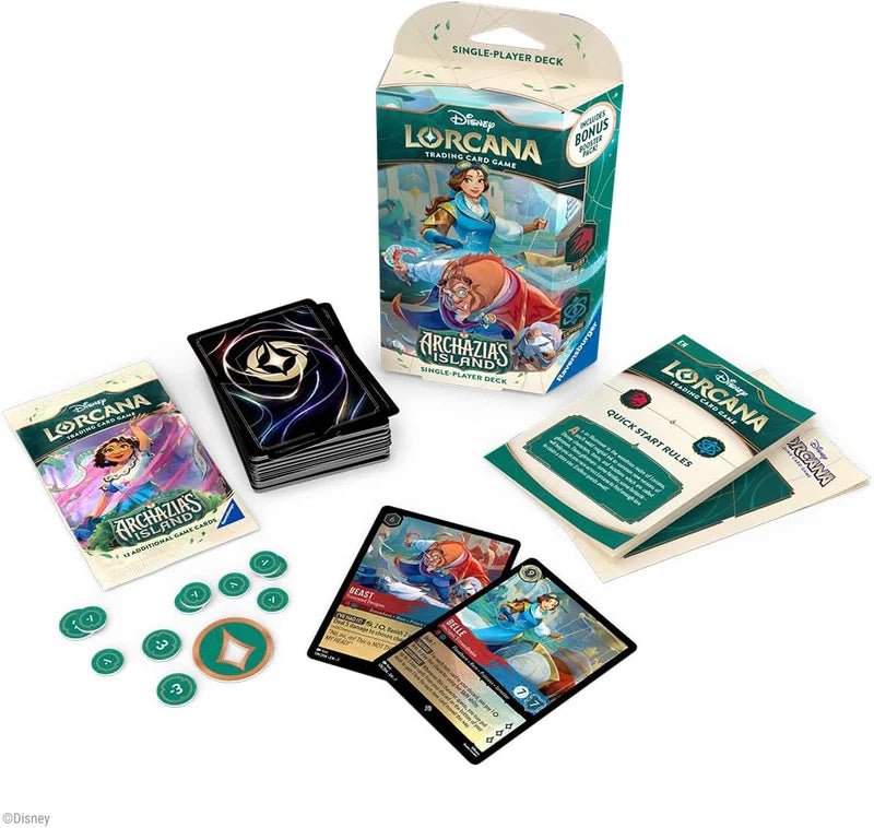 DISNEY LORCANA ARCHAZIA’S ISLAND STARTER DECK (1 RANDOM DECK) - GamesLand Canada
