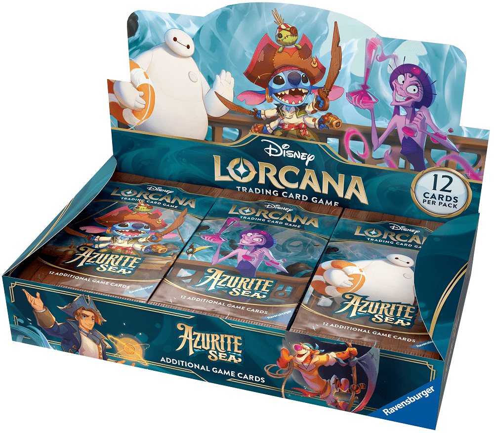 Disney Lorcana: Azurite Sea Booster Box - GamesLand Canada
