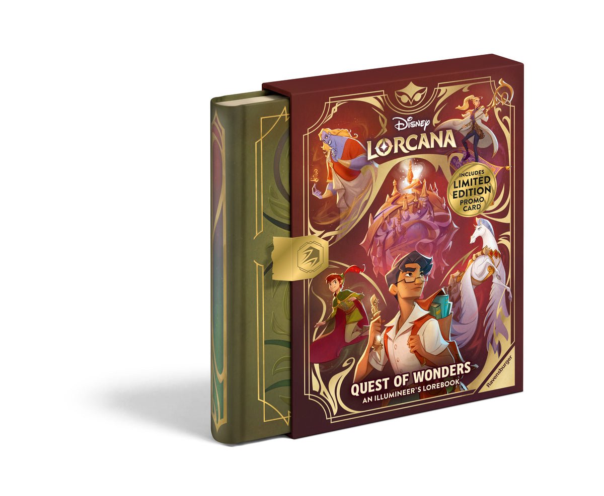 DISNEY LORCANA QUEST OF WONDERS AN ILLUMINEER’S LOREBOOK - GamesLand Canada
