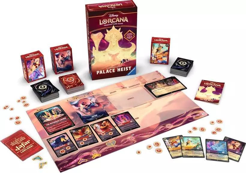 DISNEY LORCANA REIGN OF JAFAR ILLUMINEER'S QUEST PALACE HEIST - GamesLand Canada