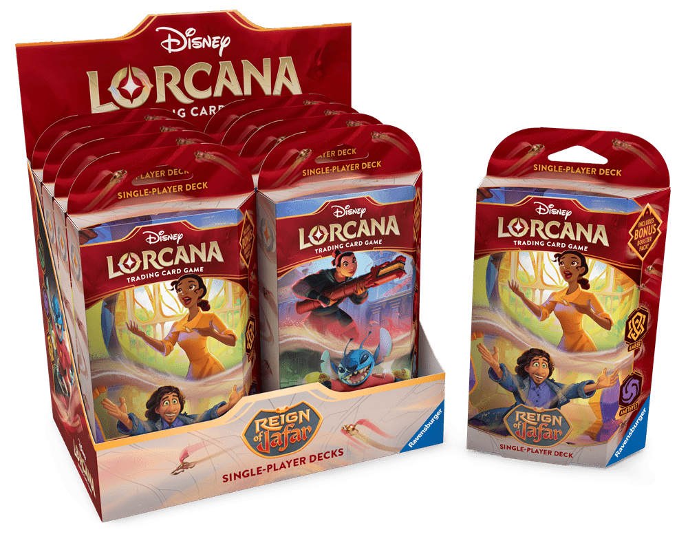 DISNEY LORCANA REIGN OF JAFAR STARTER DECK (1 RANDOM DECK) - GamesLand Canada