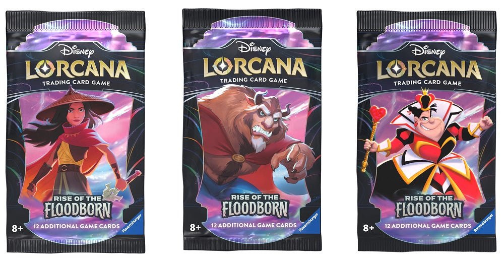 Disney - Lorcana - Rise of The Floodborn Booster Pack (1 random pack) - GamesLand Canada