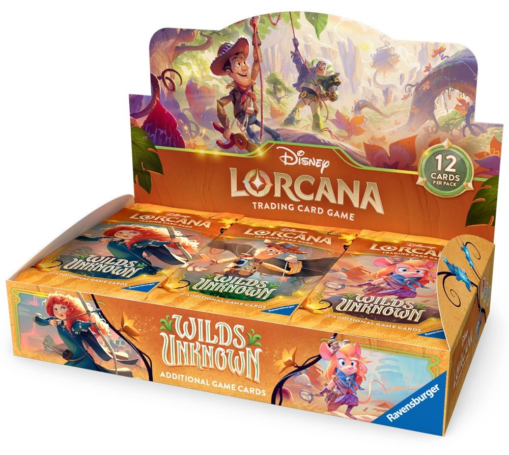 DISNEY LORCANA SET 12 WILDS UNKNOWN BOOSTER - PRE - ORDER - GamesLand Canada
