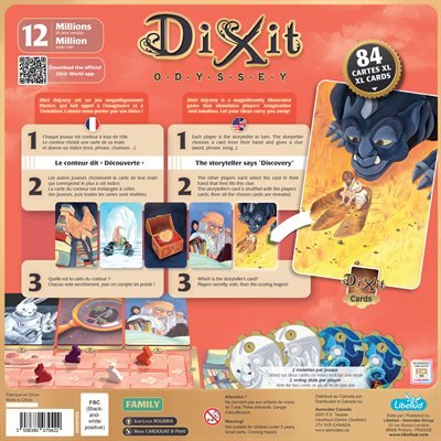 DIXIT - ODYSSEY BASE GAME - GamesLand Canada