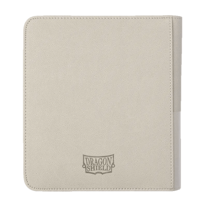 DRAGON SHIELD CARD CODEX ZIPSTER BINDER SMALL WHITE - GamesLand Canada