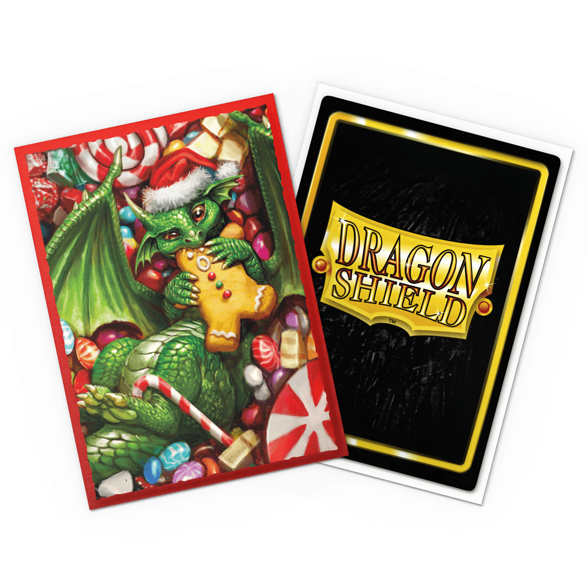 DRAGON SHIELD SLEEVES BRUSHED ART CHRISTMAS 100CT - GamesLand Canada