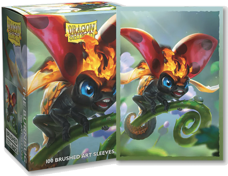 DRAGON SHIELD SLEEVES BRUSHED ART THE BURNBUG 100CT - GamesLand Canada
