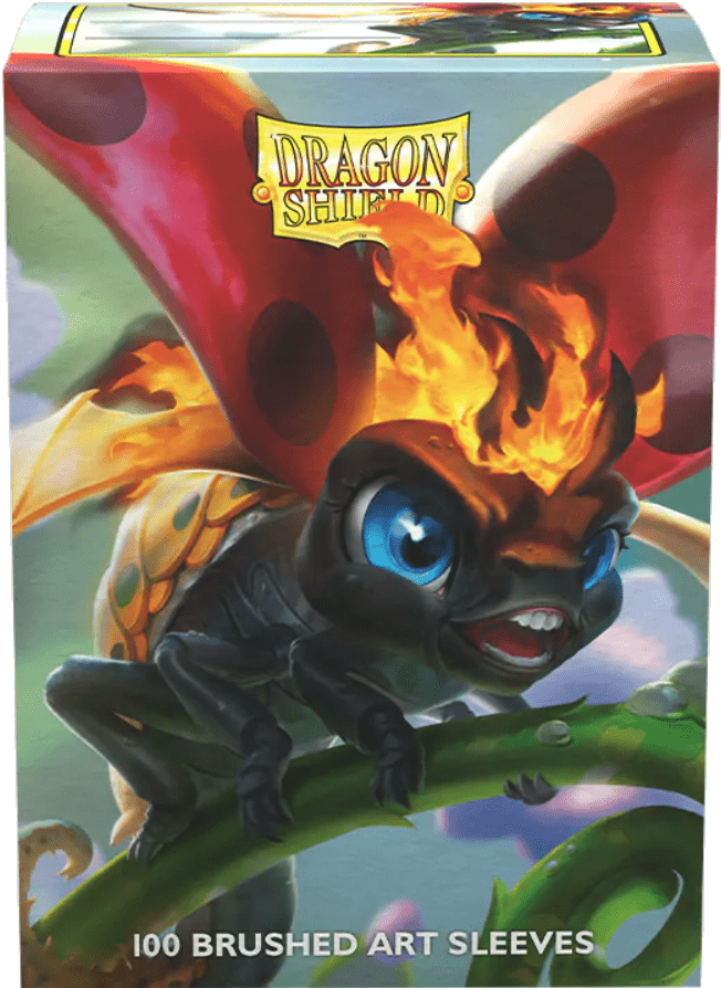 DRAGON SHIELD SLEEVES BRUSHED ART THE BURNBUG 100CT - GamesLand Canada